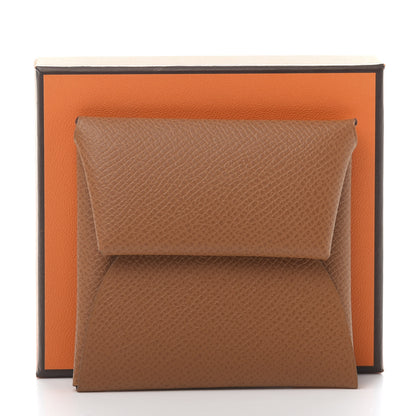 Hermes Epsom Bastia Coin Purse Gold 9 of 9