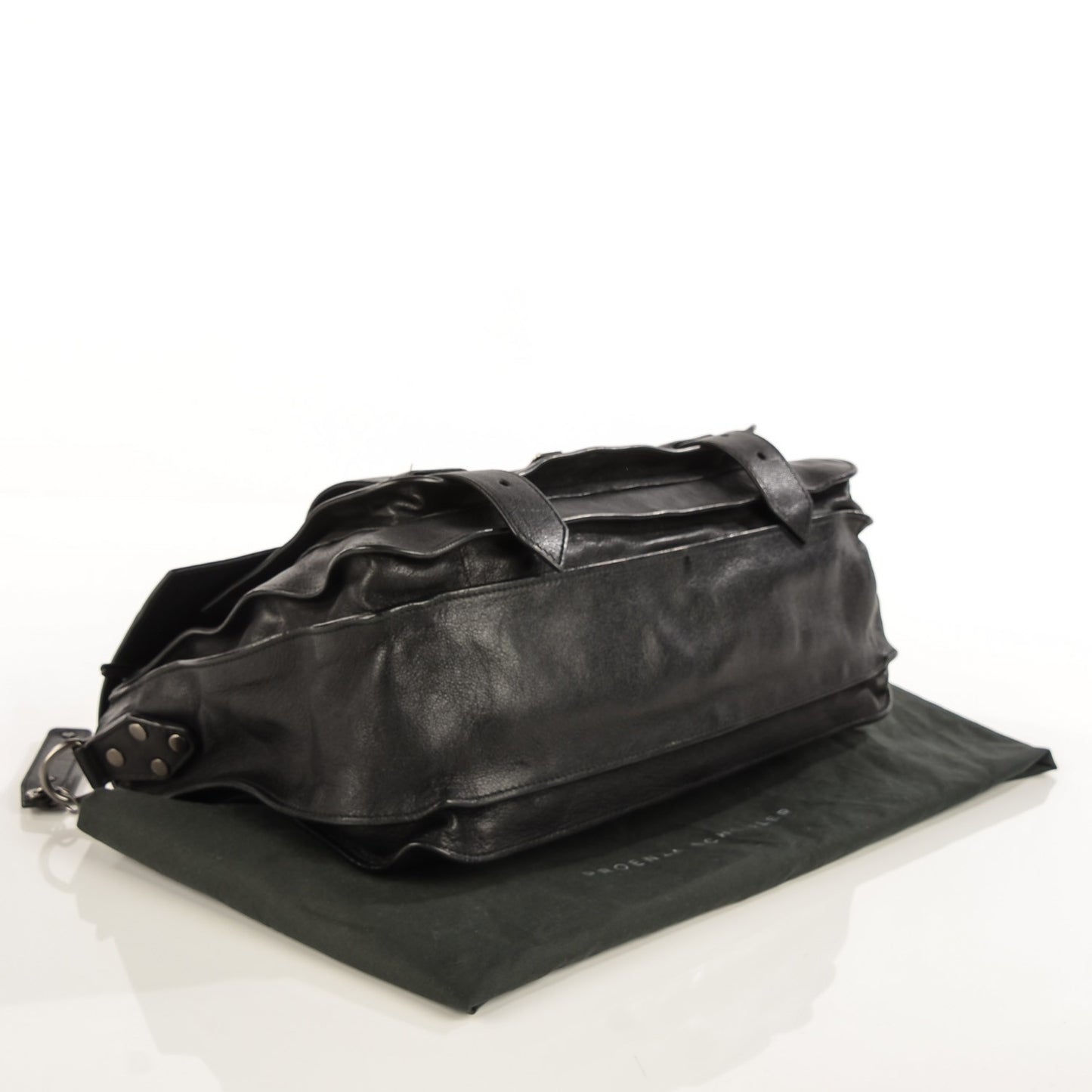Lambskin Medium PS1 Satchel Black