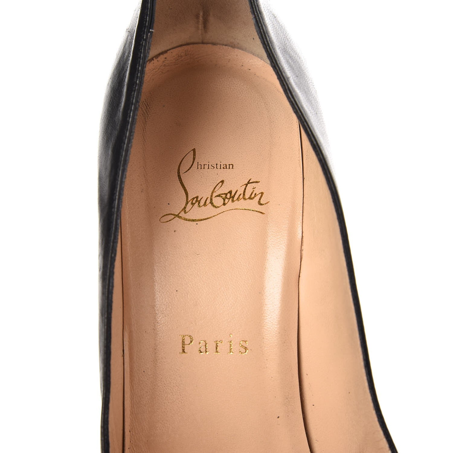 Christian Louboutin Calfskin Bruges 120 Pumps 40 Black 7 of 27