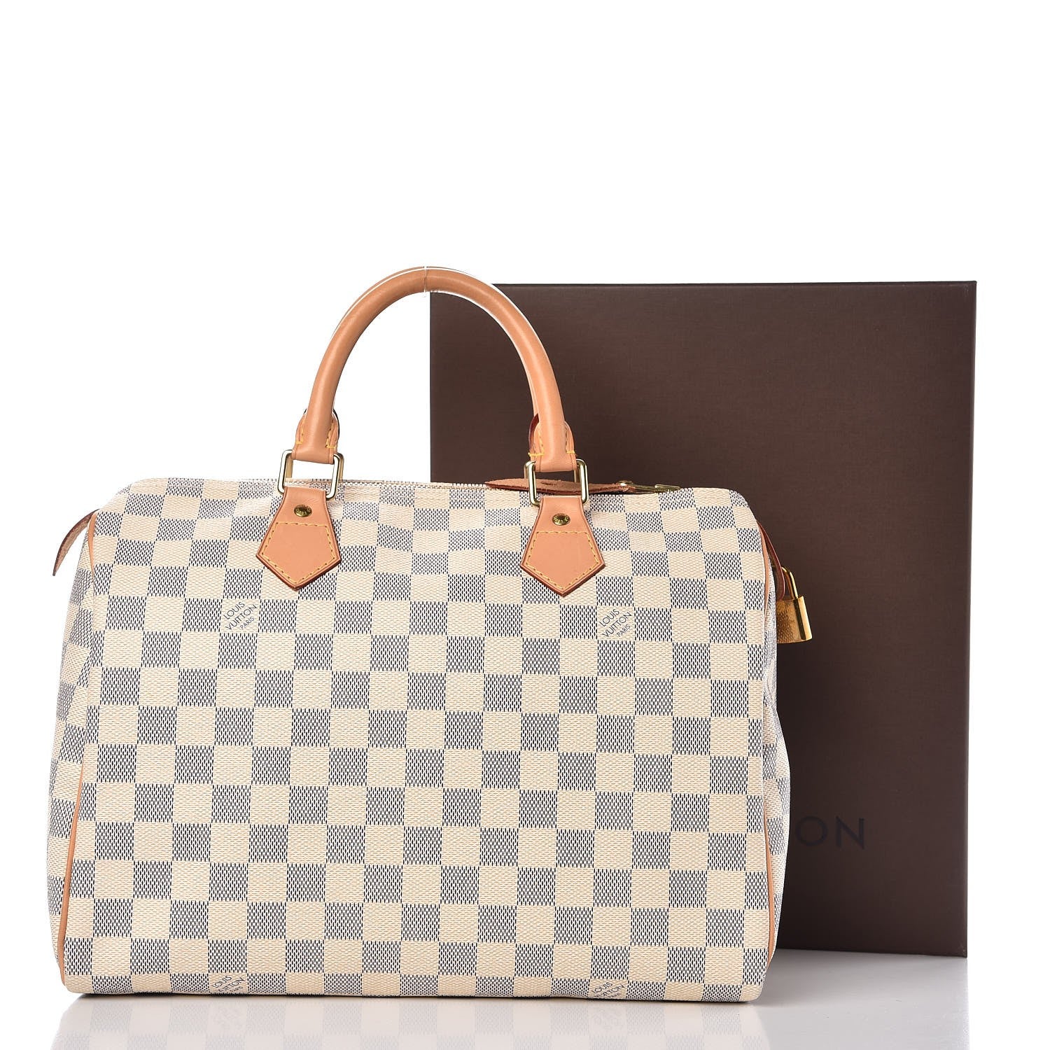 Louis Vuitton Damier Azur Speedy 30 9 of 9