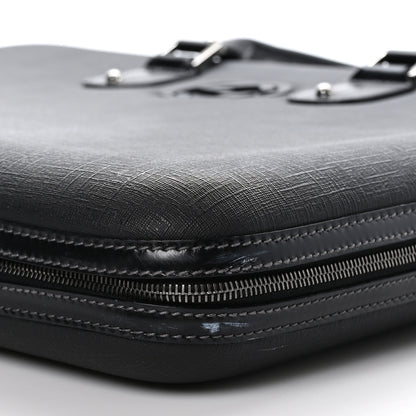Gucci Coated Canvas Interlocking G Large Garment Hard Case Travel Bag Black 16 of 28
