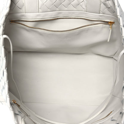 Bottega Veneta Nappa Intrecciato Tote Bag White 5 of 8