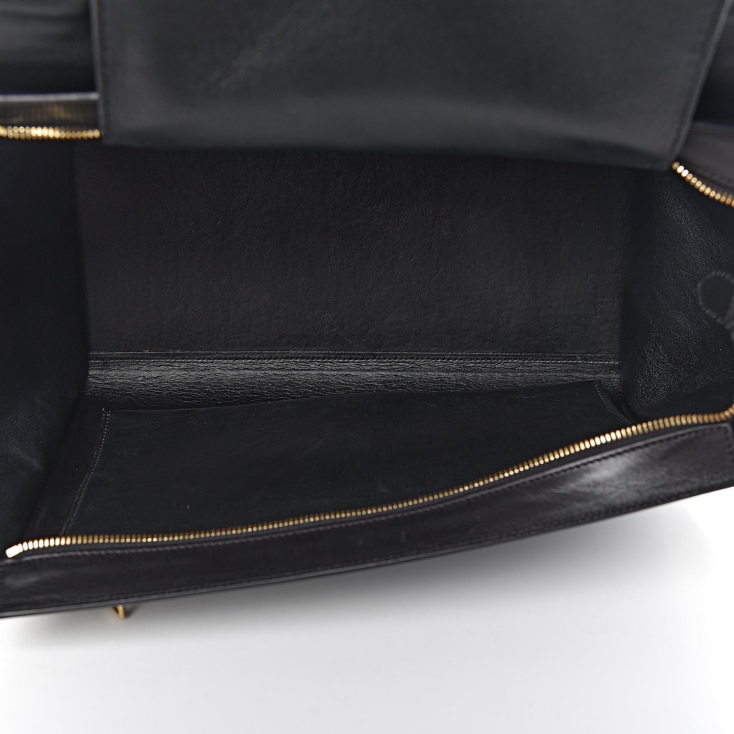 Smooth Calfskin Suede Large Tri-Color Trapeze