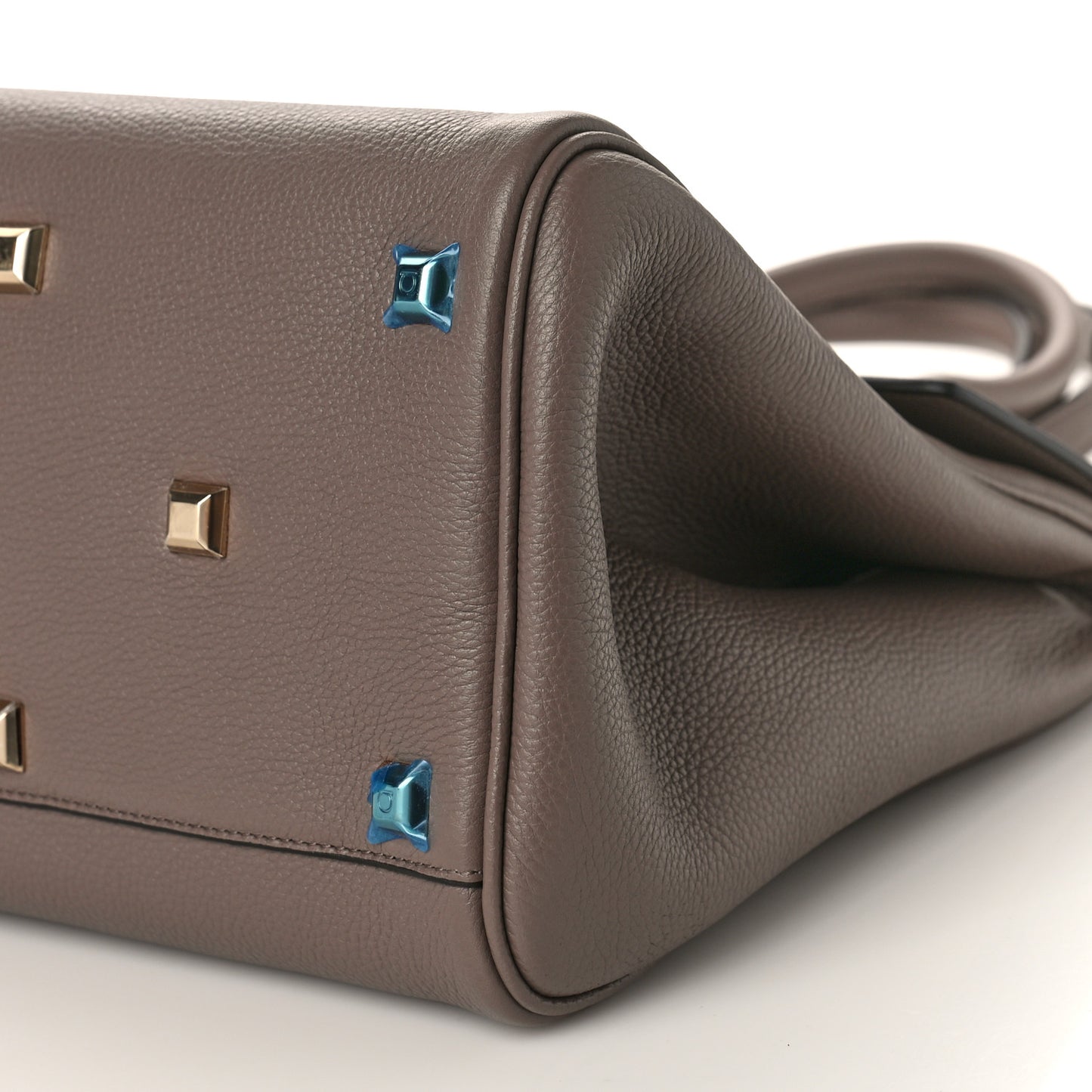 Calfskin Large Studio Bag Caraway Seed