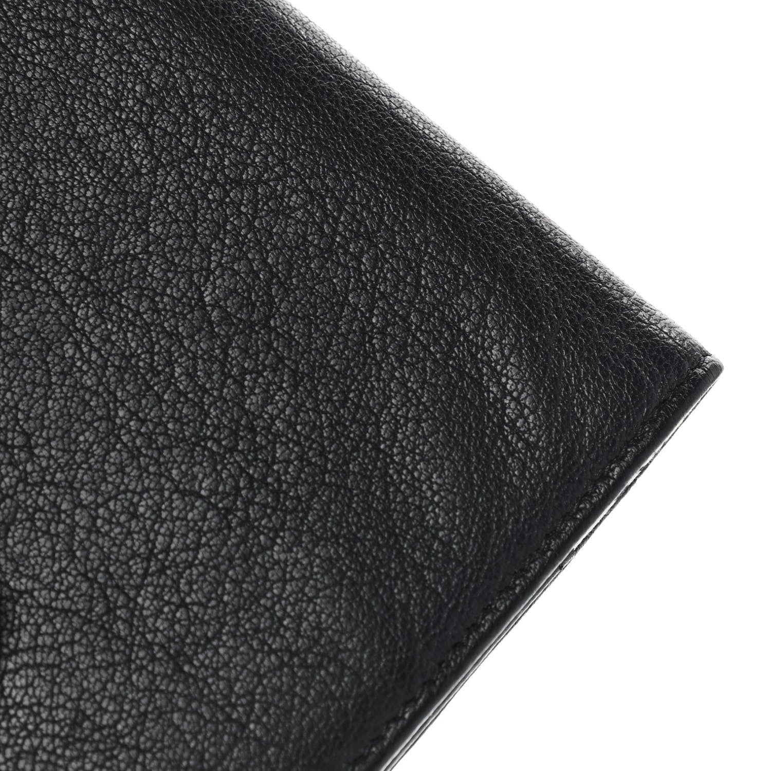 Chanel Goatskin Passport Holder Black 9 of 9