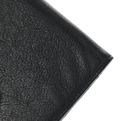 Chanel Goatskin Passport Holder Black 9 of 9