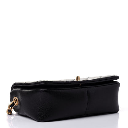Chanel Caviar Quilted Small Fashion Therapy Flap Bag Black 3 of 4