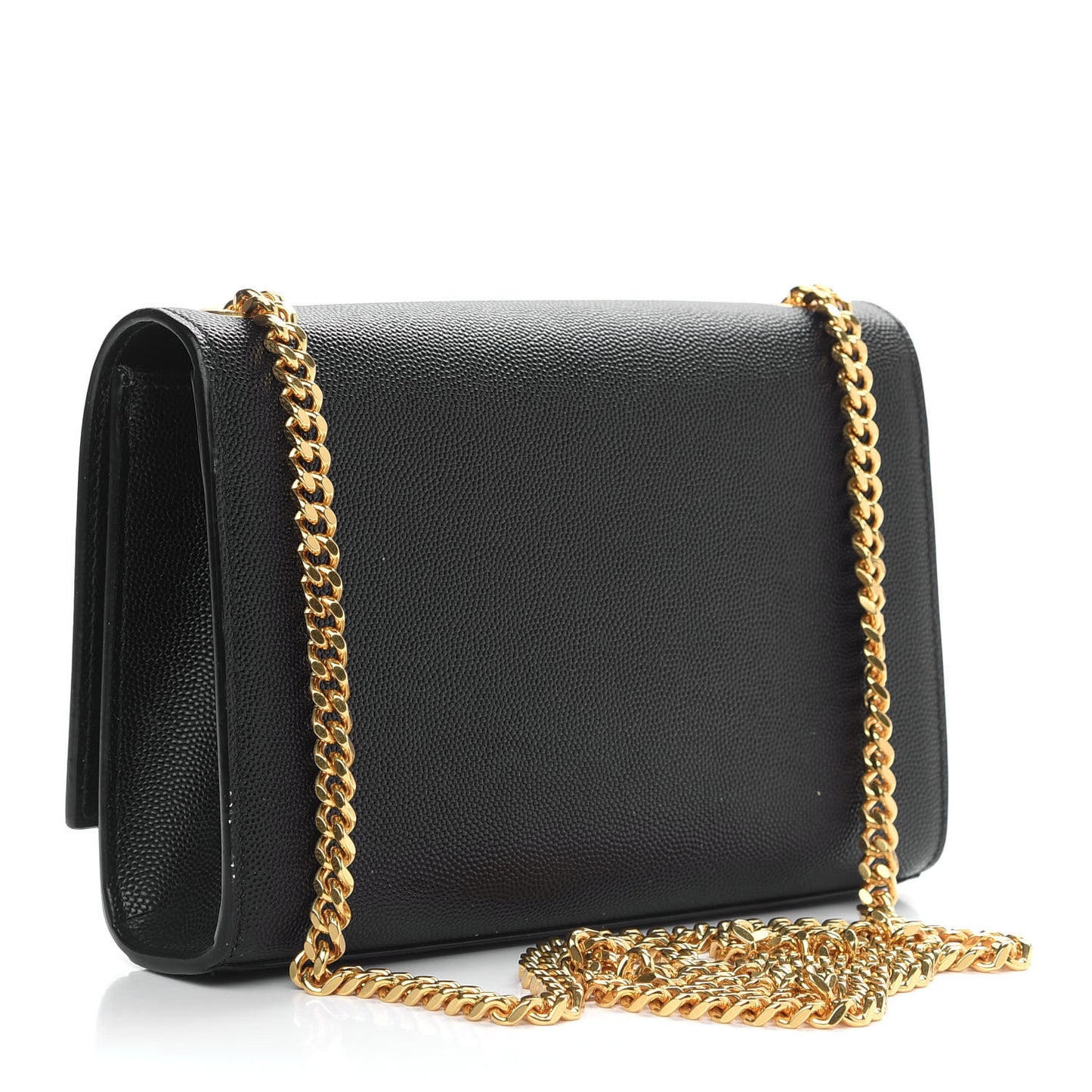 Grain De Poudre Small Monogram Kate Satchel Black