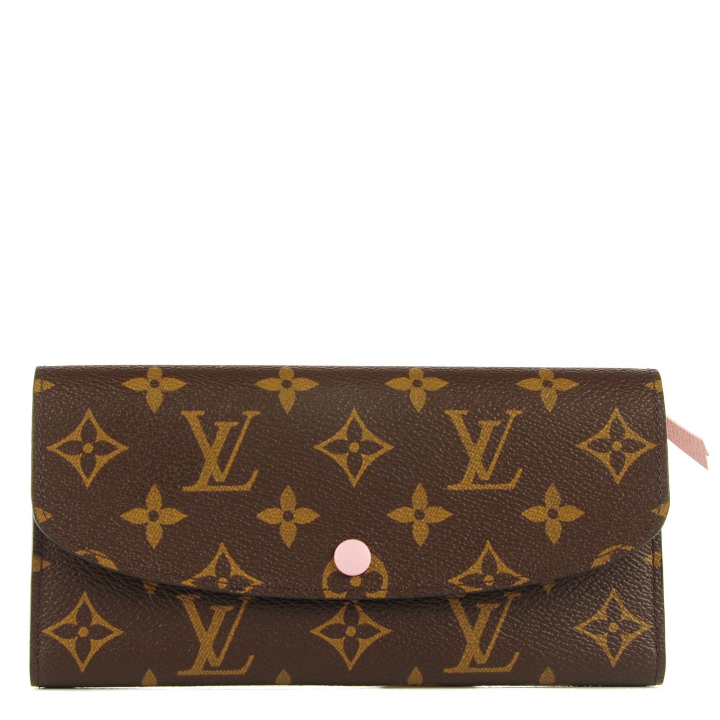 Monogram Emilie Wallet Rose Ballerine