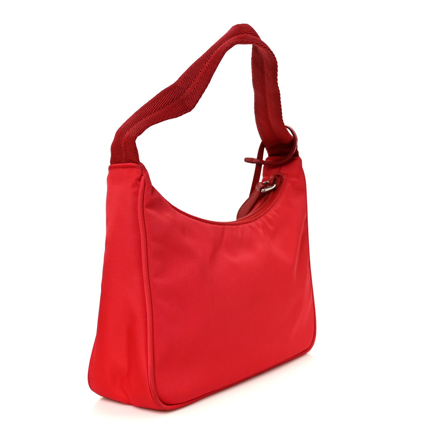 Tessuto Nylon Mini Re-Edition 2000 Bag Rosso