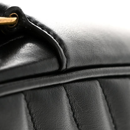 Saint Laurent Calfskin Matelasse Monogram Lou Camera Bag Black 17 of 17