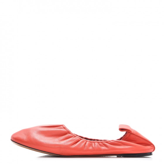 Nappa Soft Ballerina Flats 39 Alizarin