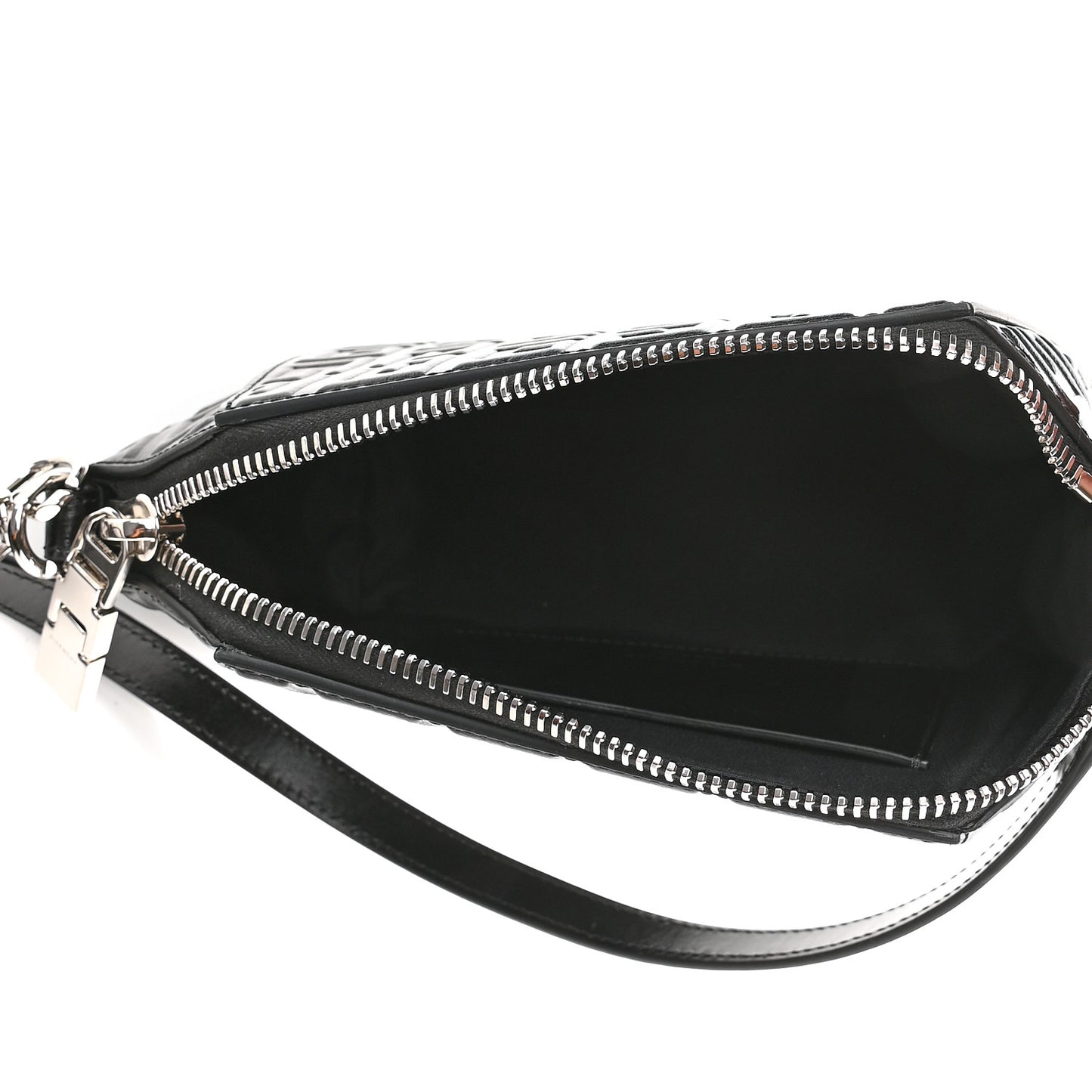 Calfskin Logo Embossed XS Antigona 4G Black