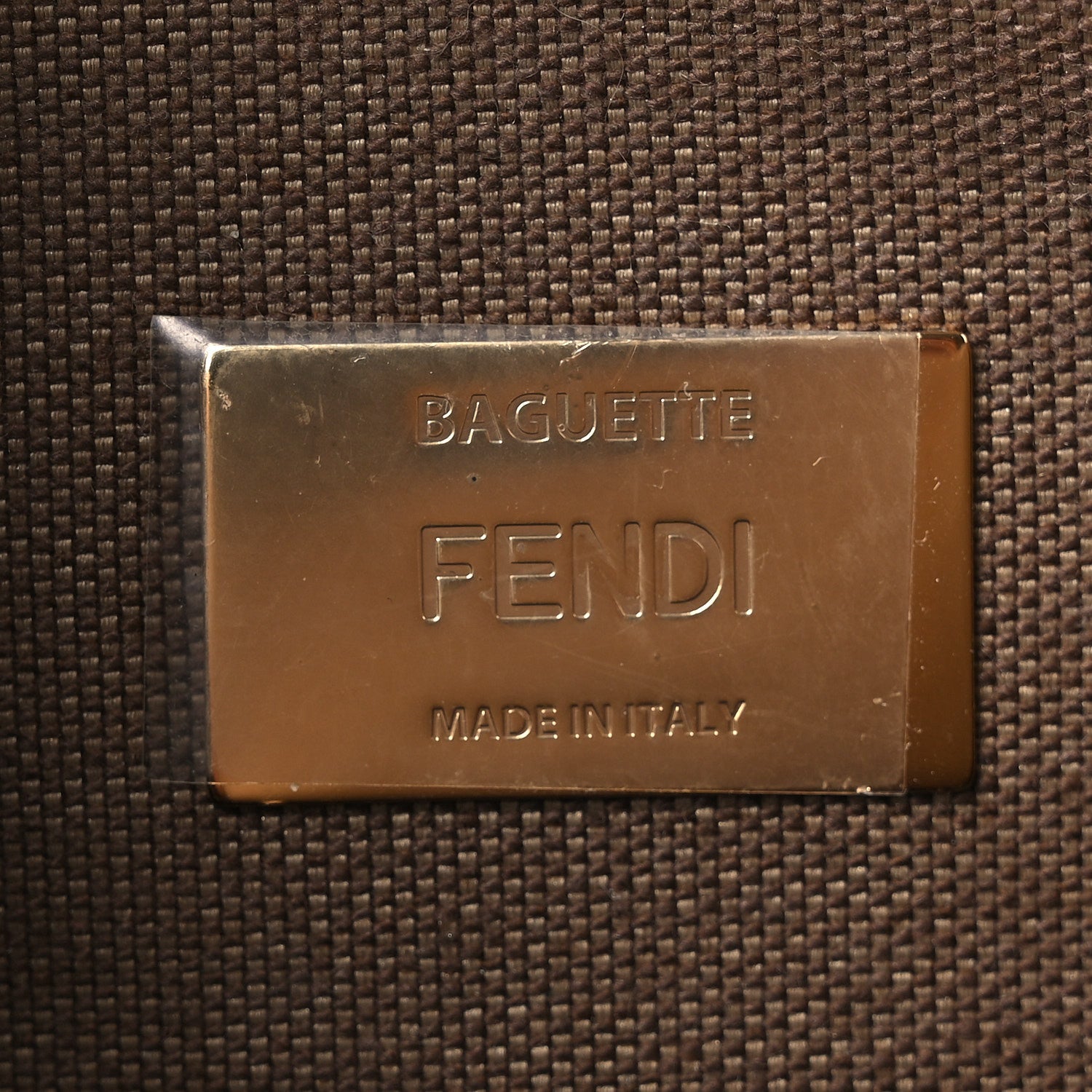 Fendi Velvet Jacquard Crystal FF Baguette Macaron 6 of 12
