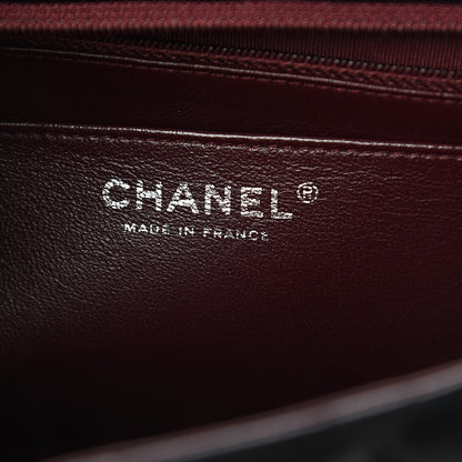 Chanel Lambskin Quilted Jumbo Single Flap Black 5 of 9
