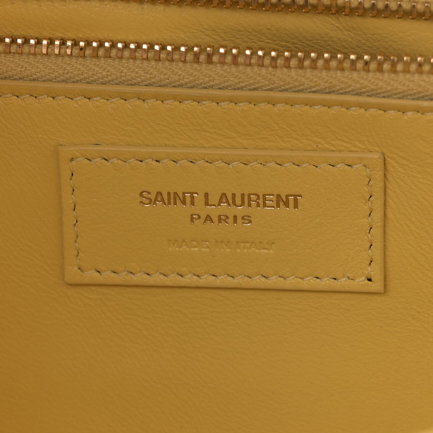 Smooth Calfskin Carre Satchel Paille