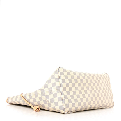 Louis Vuitton Damier Azur Neo Neverfull GM Rose Ballerine 4 of 9