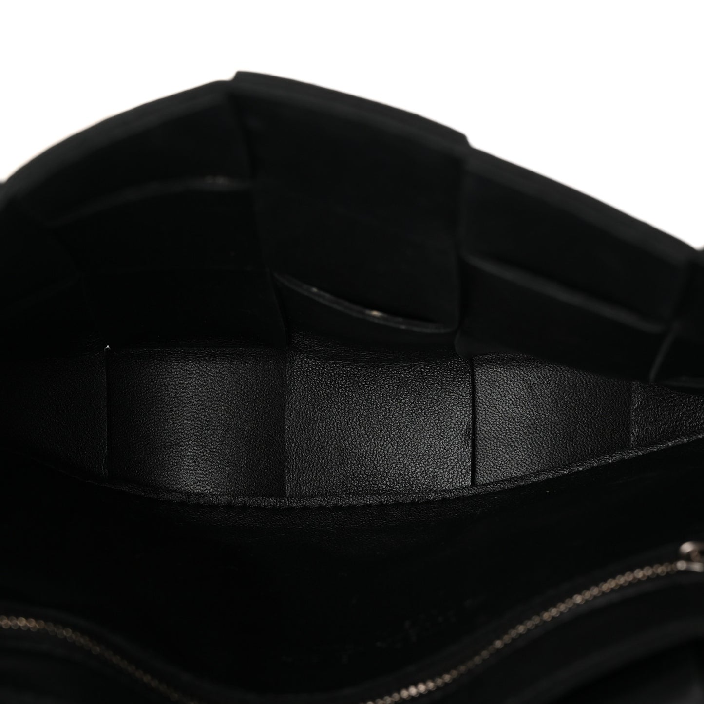 Nappa Maxi Intreccio Cassette Bag Black