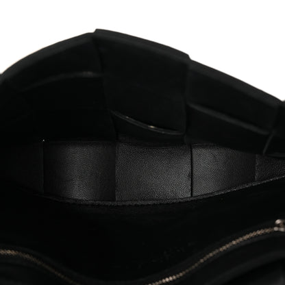 Bottega Veneta Nappa Maxi Intreccio Cassette Bag Black 9 of 19