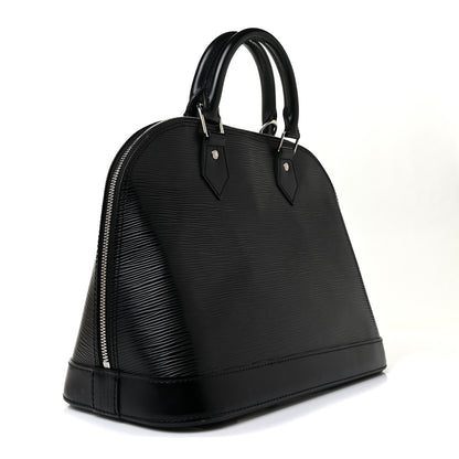 Louis Vuitton Epi Alma PM Black 3 of 8