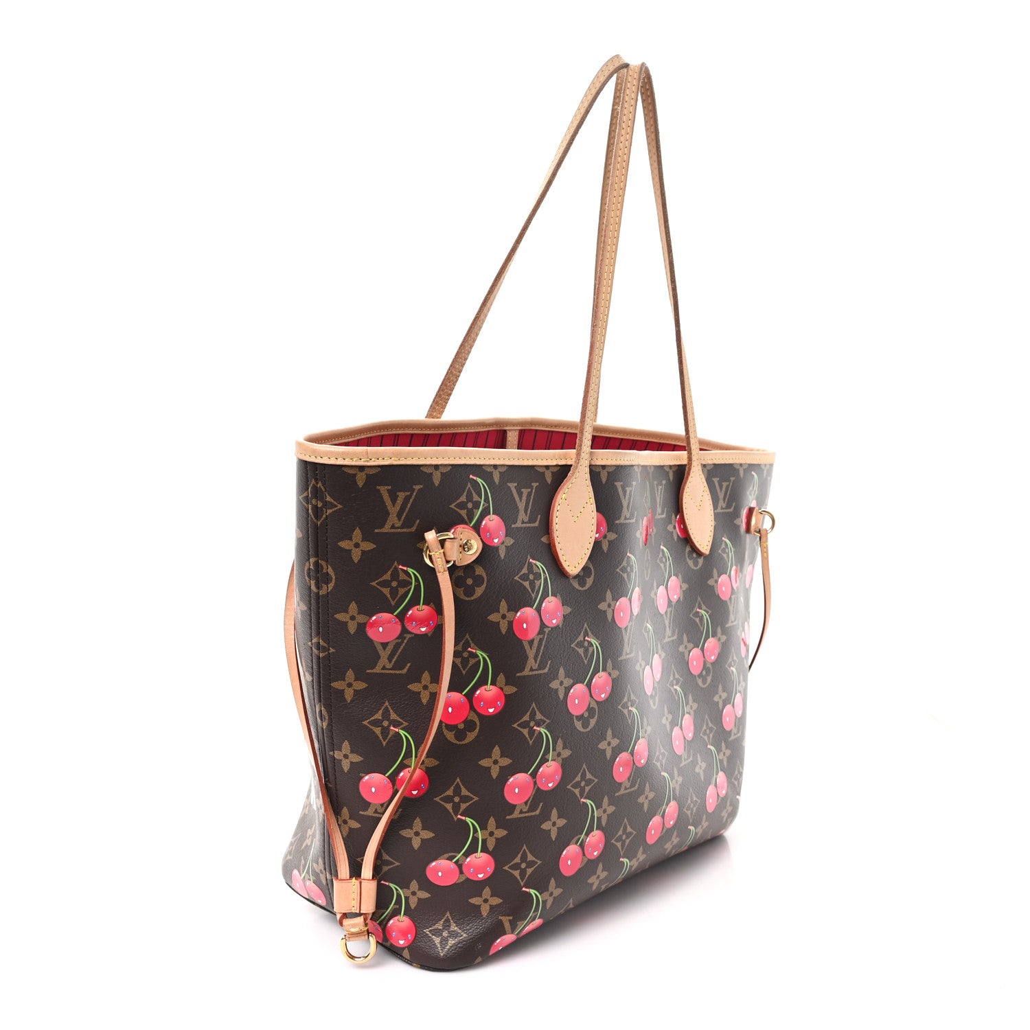 Louis Vuitton LV X TM Monogram Cerises Neverfull MM 4 of 11