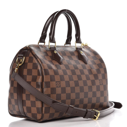 Louis Vuitton Damier Ebene Speedy Bandouliere 25 3 of 8