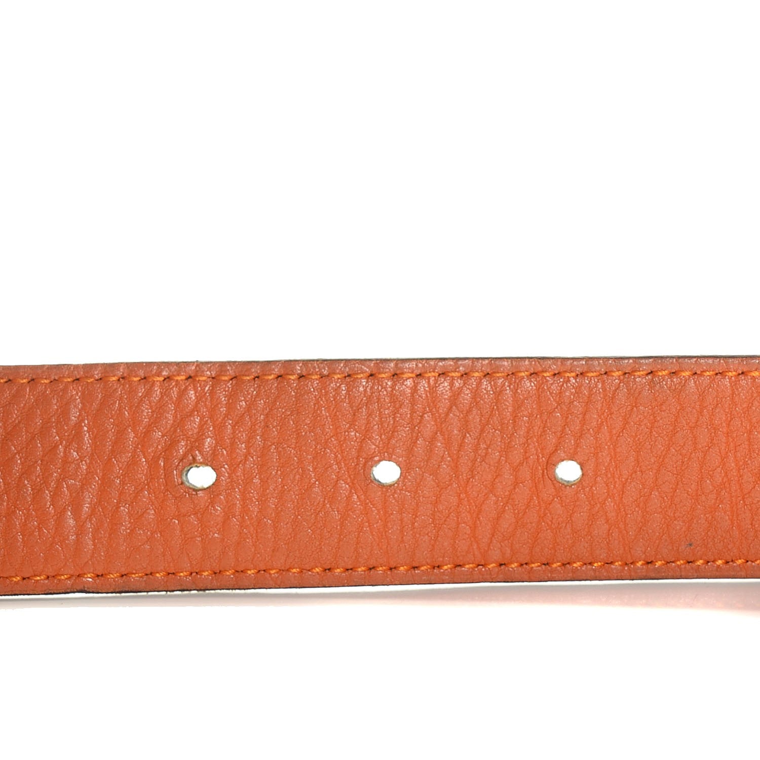 Hermes Box Taurillon Clemence 32mm Belt Strap 85 Black Potiron 3 of 5