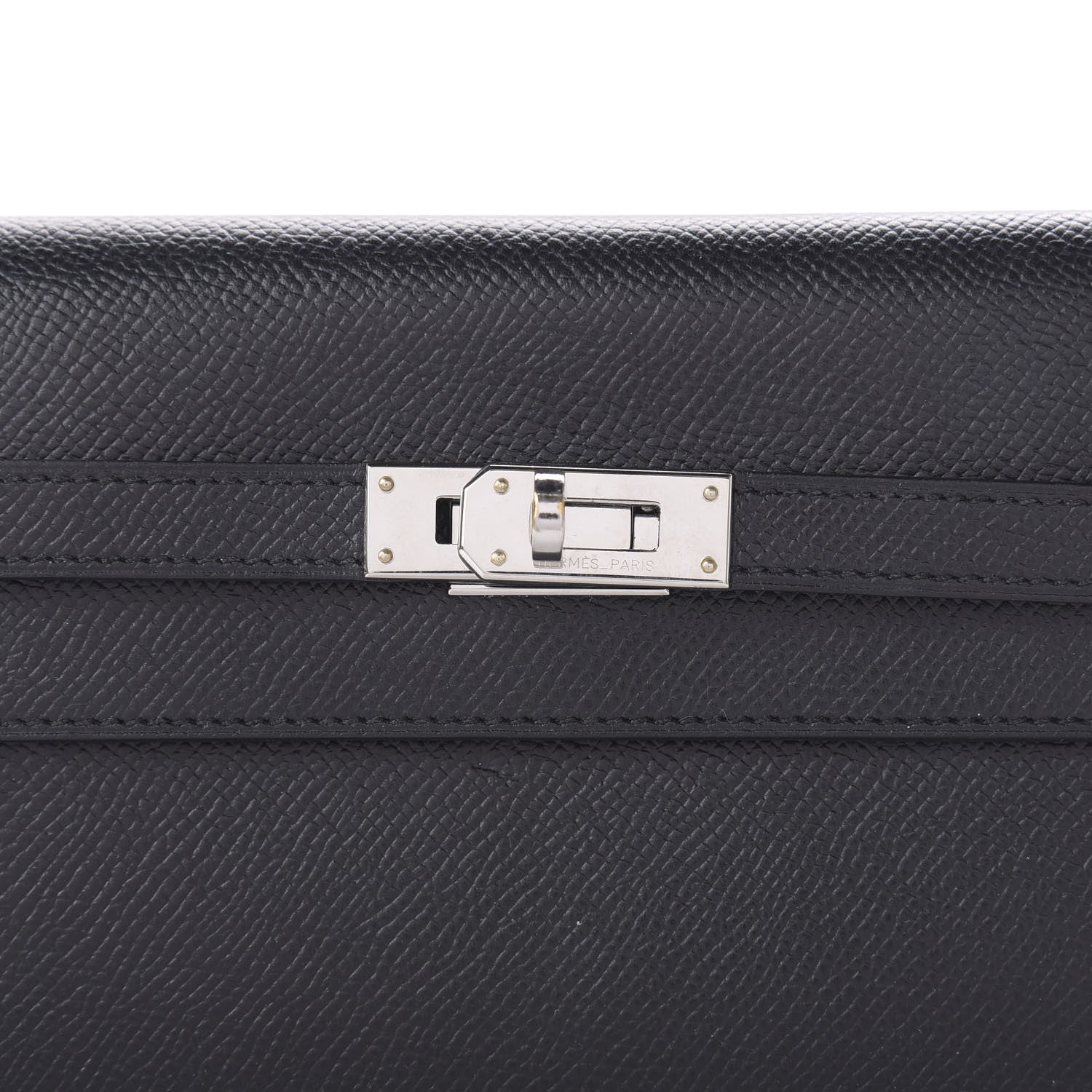 Hermes Epsom Kelly Longue Wallet Black 9 of 10