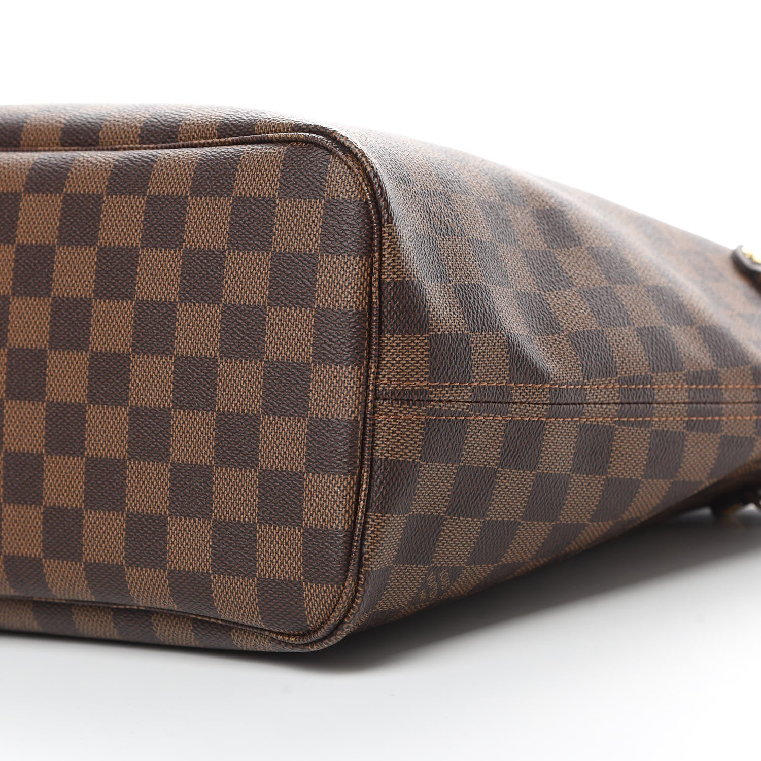 Louis Vuitton Damier Ebene Neo Neverfull MM Rose Ballerine 10 of 10
