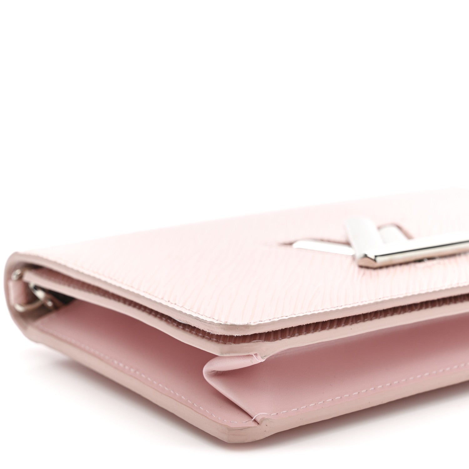 Louis Vuitton Epi Twist Belt Chain Wallet Rose Ballerine 8 of 11