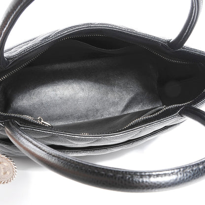 Chanel Caviar Quilted Medallion Tote Black 7 of 7