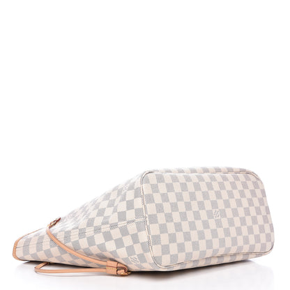 Louis Vuitton Damier Azur Neo Neverfull MM Rose Ballerine 4 of 15