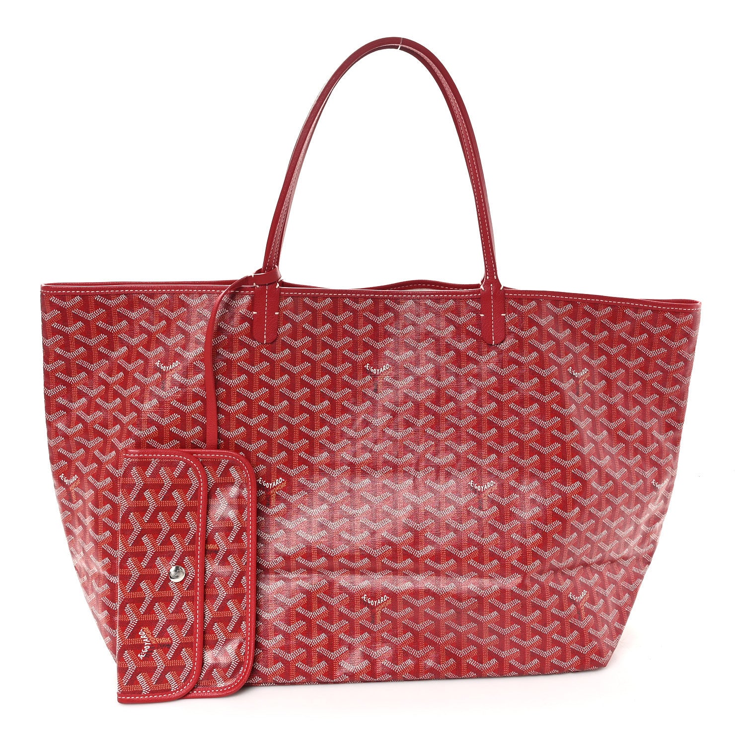 Goyard Goyardine Saint Louis GM Red 3 of 12