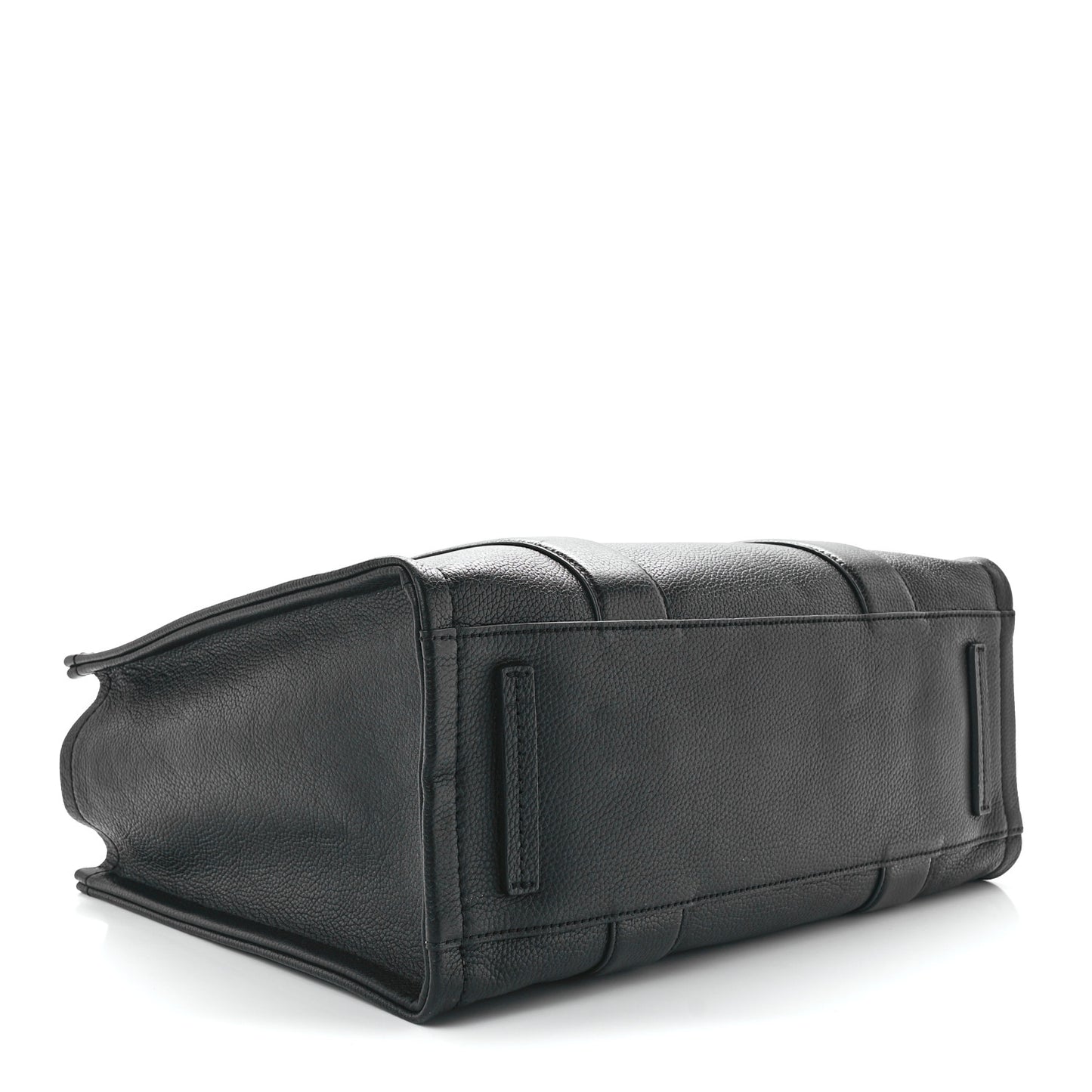 Grained Calfskin Large The Tote Bag Black