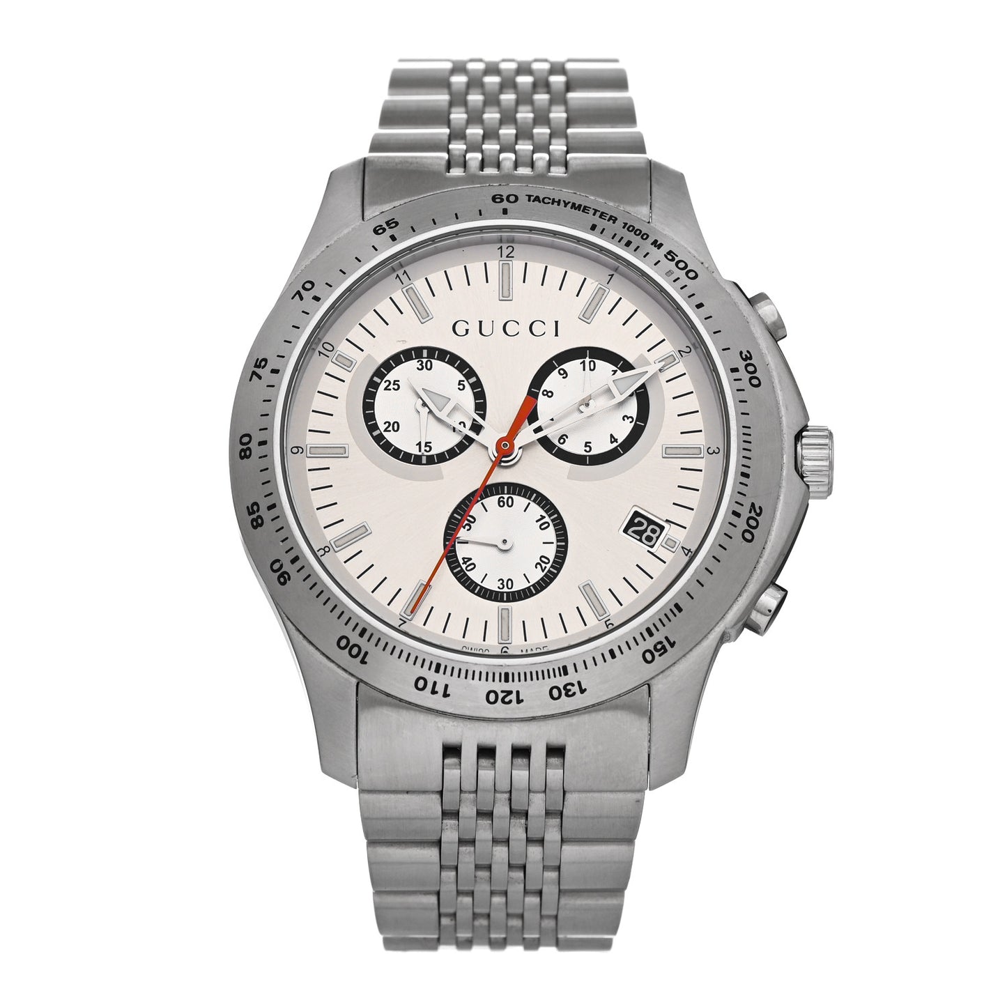 Stainless Steel 46mm G-Timeless Chronograph Quartz Watch