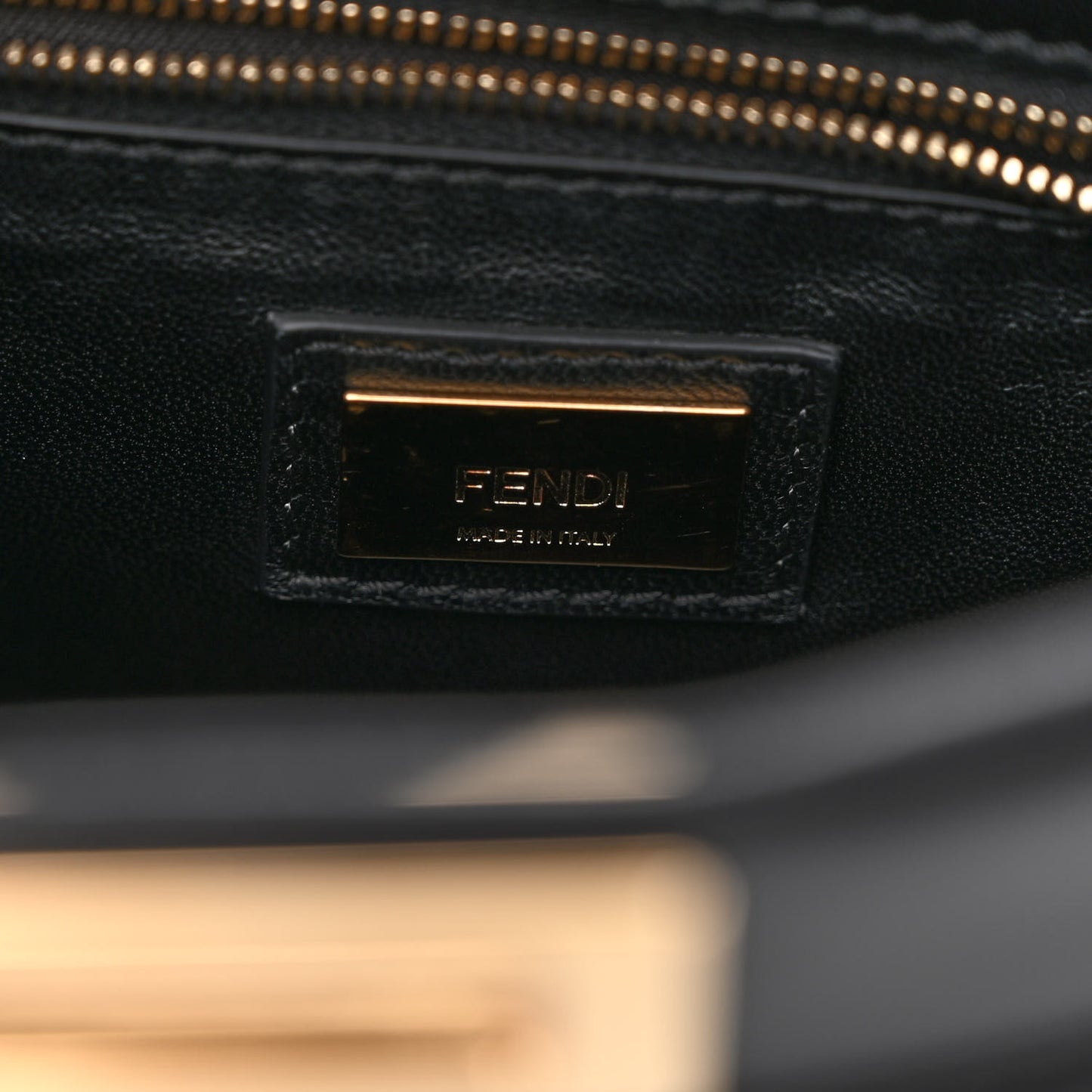 Nappa Mini Peekaboo Iconic Satchel Black