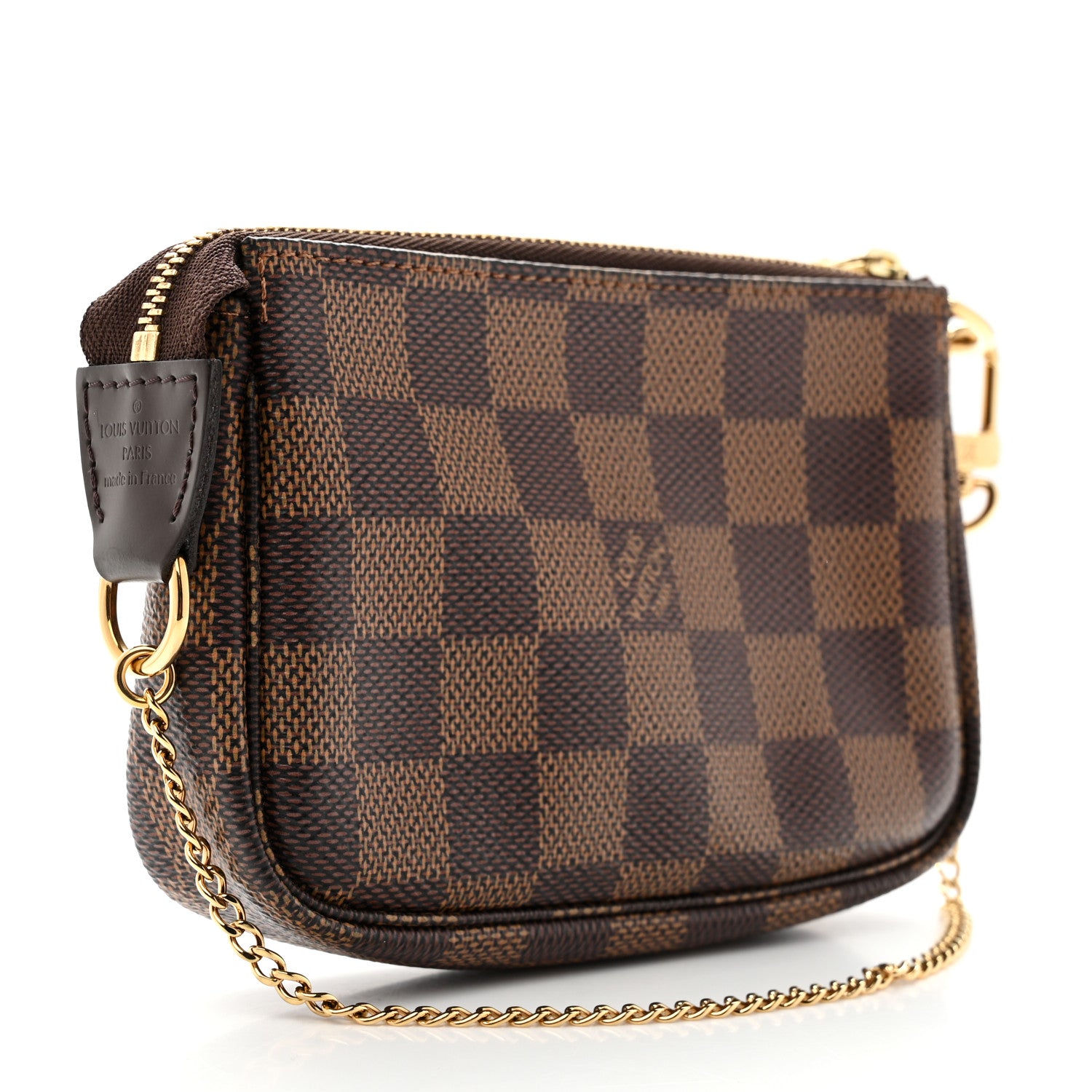 Louis Vuitton Damier Ebene Mini Pochette Accessories 3 of 8