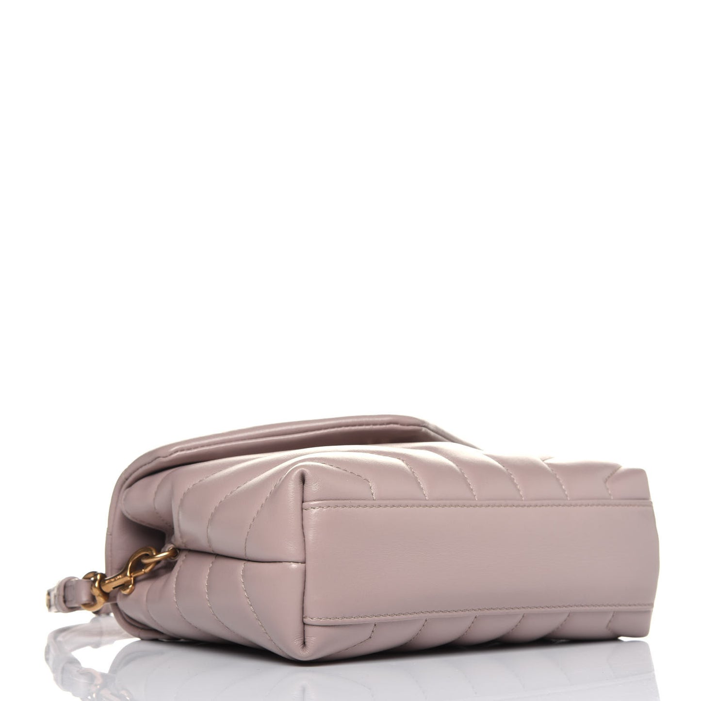 Calfskin Y Quilted Monogram Toy Loulou Crossbody Bag Light Natural