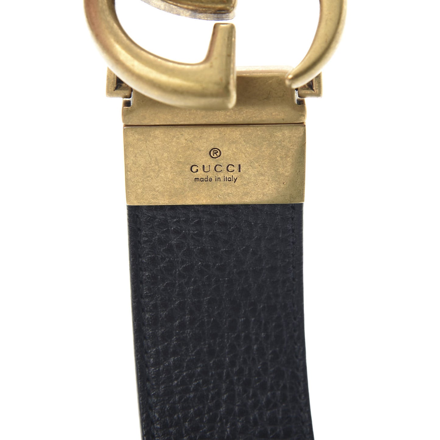 Calfskin Double G Reversible 37mm Belt 90 36 Black Cocoa