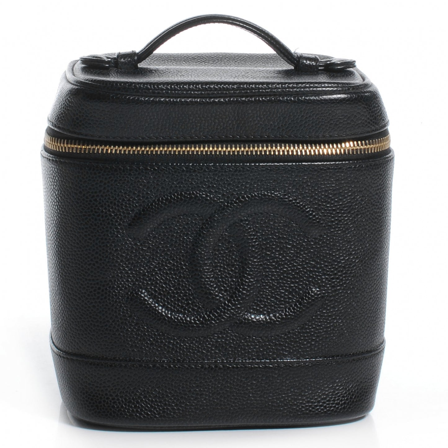 Caviar Cosmetic Vanity Bag Black