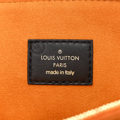 Louis Vuitton Lambskin Embossed Monogram Coussin MM Black 8 of 11
