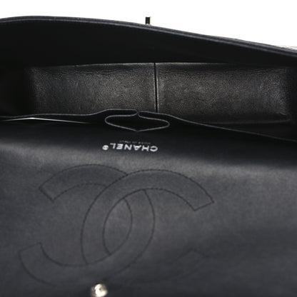 Chanel Iridescent Caviar Quilted Jumbo Double Flap Black 5 of 10