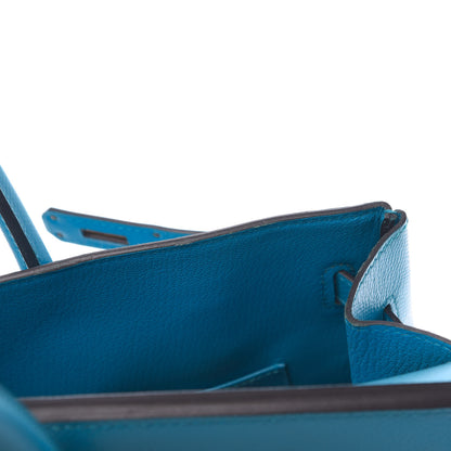 Hermes Epsom Birkin 35 Bleu Zanzibar 8 of 16