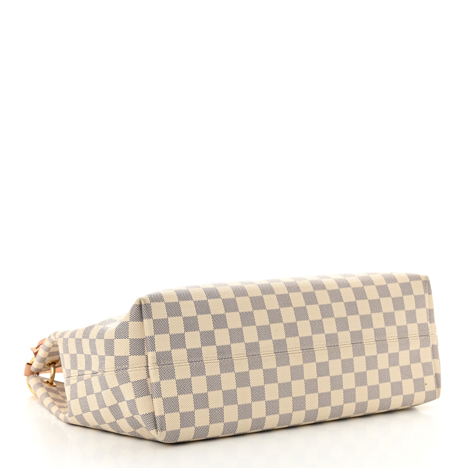 Louis Vuitton Damier Azur Graceful MM Rose Ballerine 4 of 18