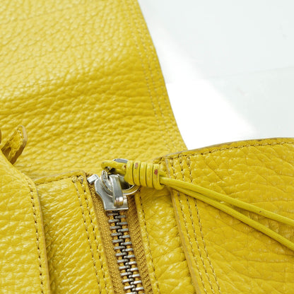 3.1 Phillip Lim 3.1 Calfskin Large Pashli Satchel Lemon Yellow 11 of 17