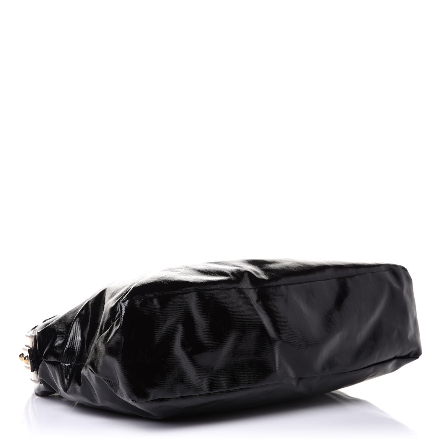 Gucci Dialux Medium Horsebit Chain Hobo Black 4 of 13