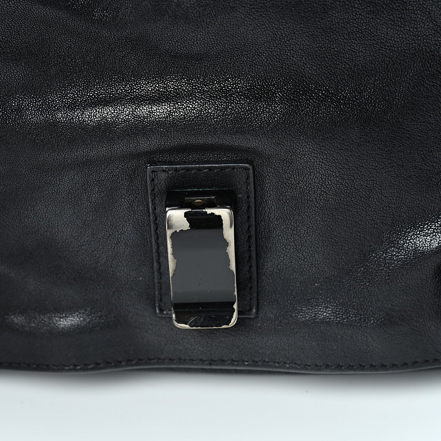 Lambskin Medium PS1 Satchel Black