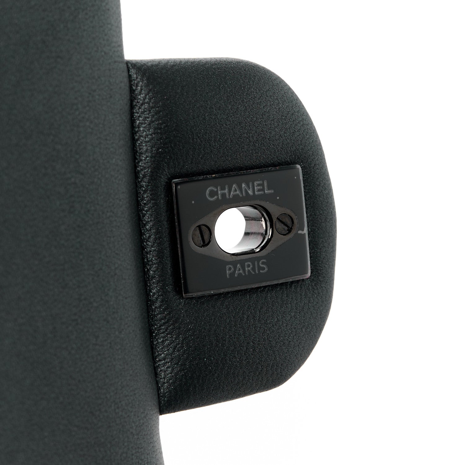 Chanel Lambskin Quilted Mini Rectangular Flap So Black 7 of 12