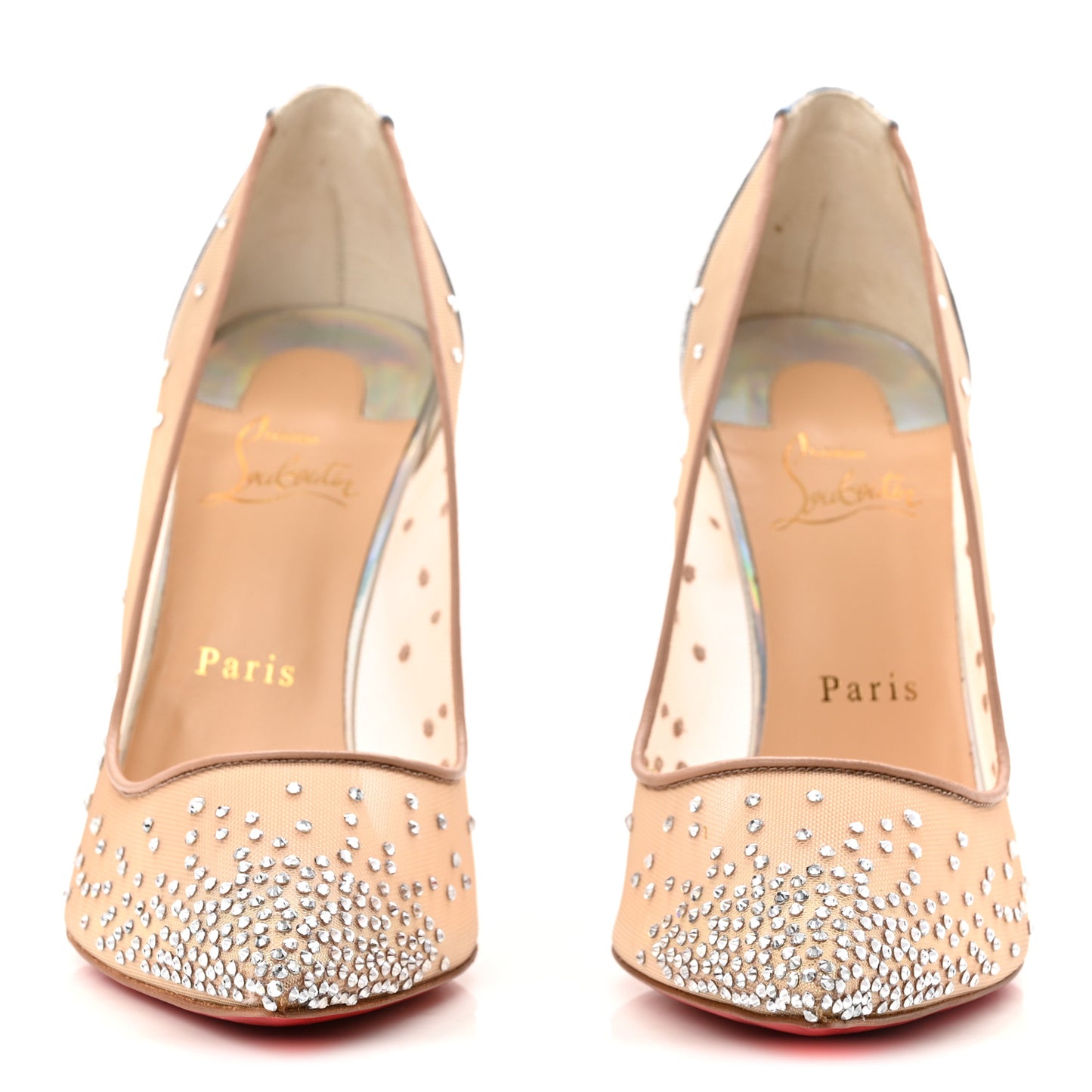 Crystal Strass Follies 100 Pumps 40.5 Crystal