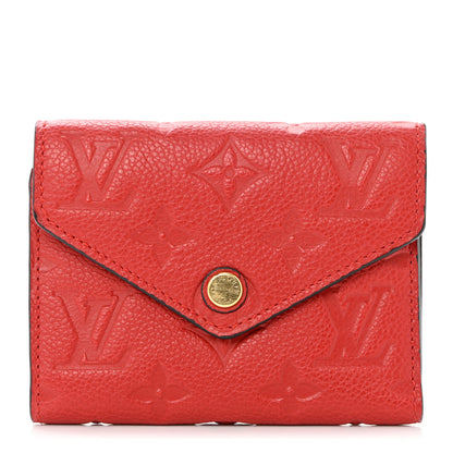Louis Vuitton Empreinte Victorine Wallet Cherry 1 of 6